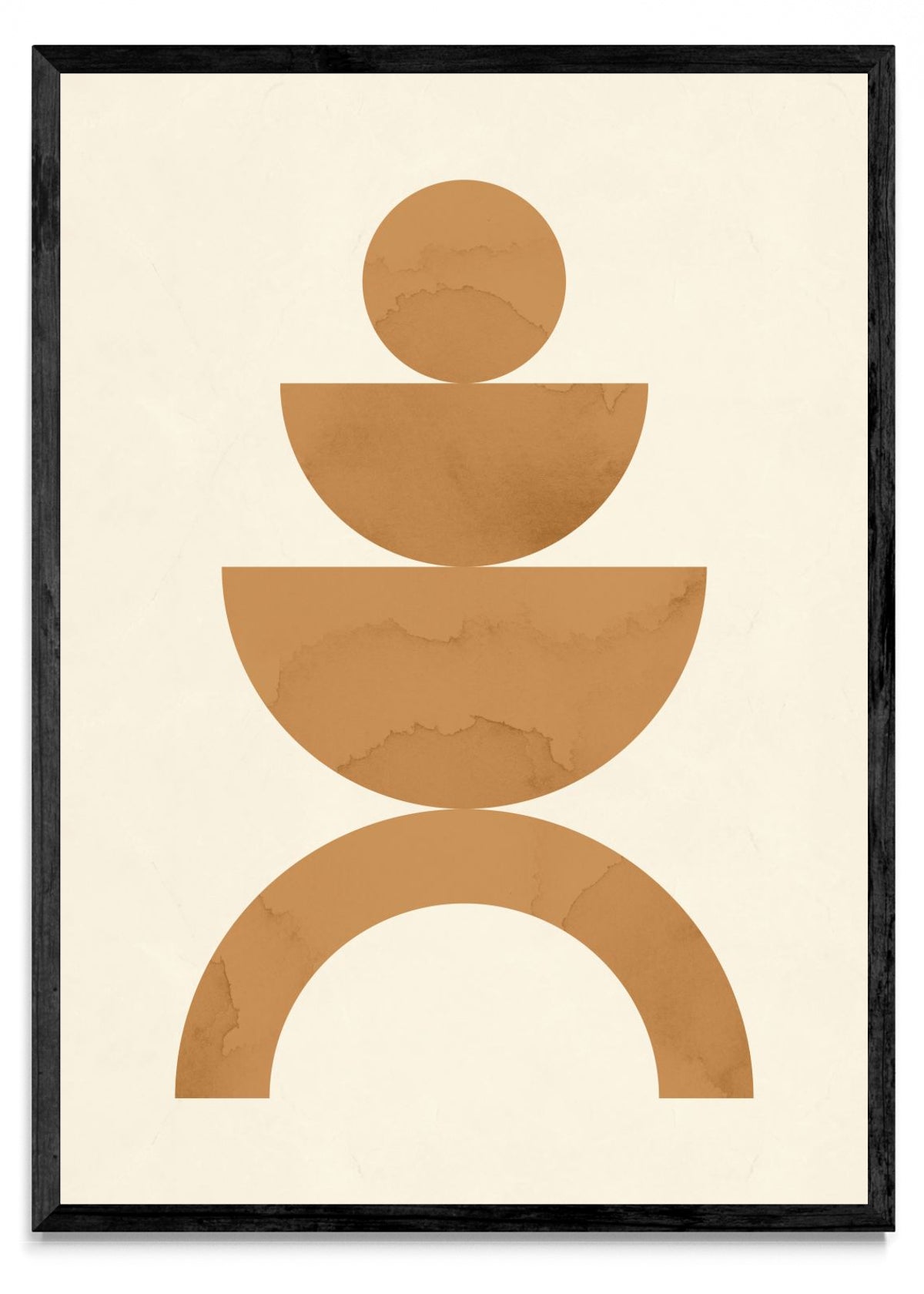 Círculos y semicírculos 6 - Retrato N