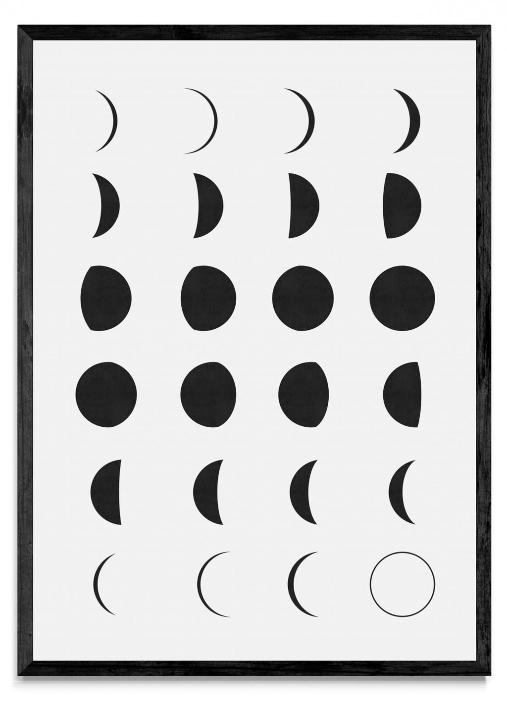 Fases de la luna 5 - Retrato N