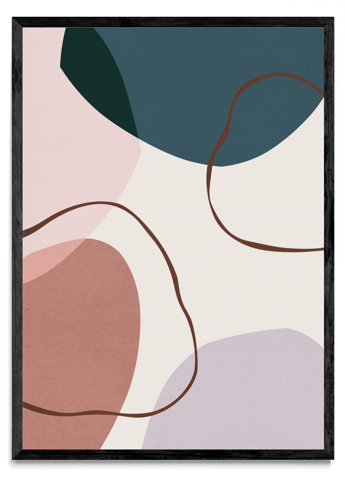 Bohemio abstracto 3 - Retrato N