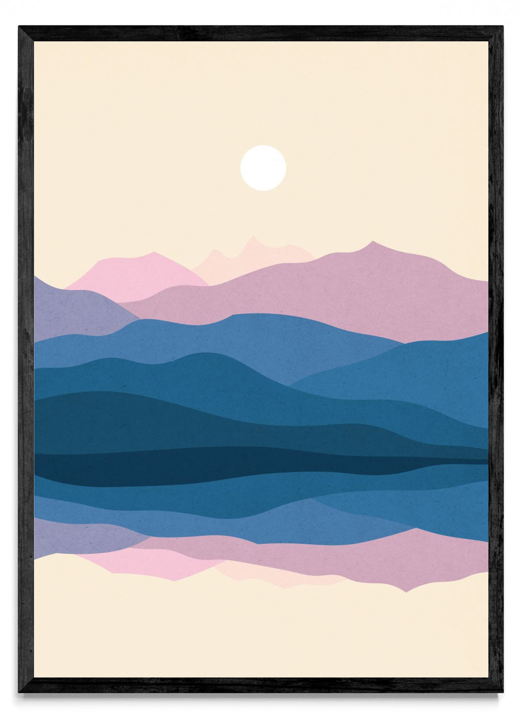Paisaje de acuarela 1 - Retrato N