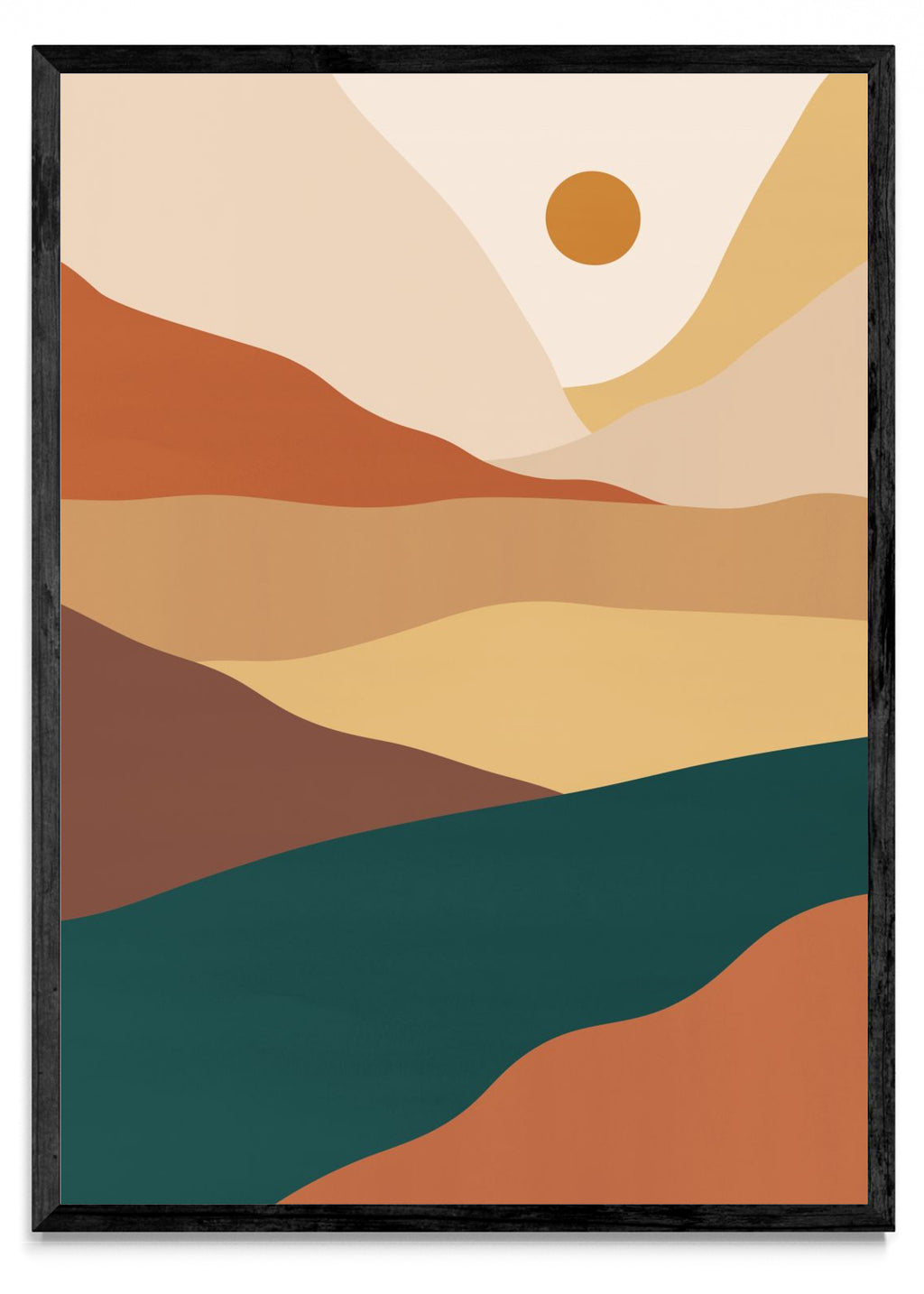 Paisaje de acuarela 2 - Retrato N