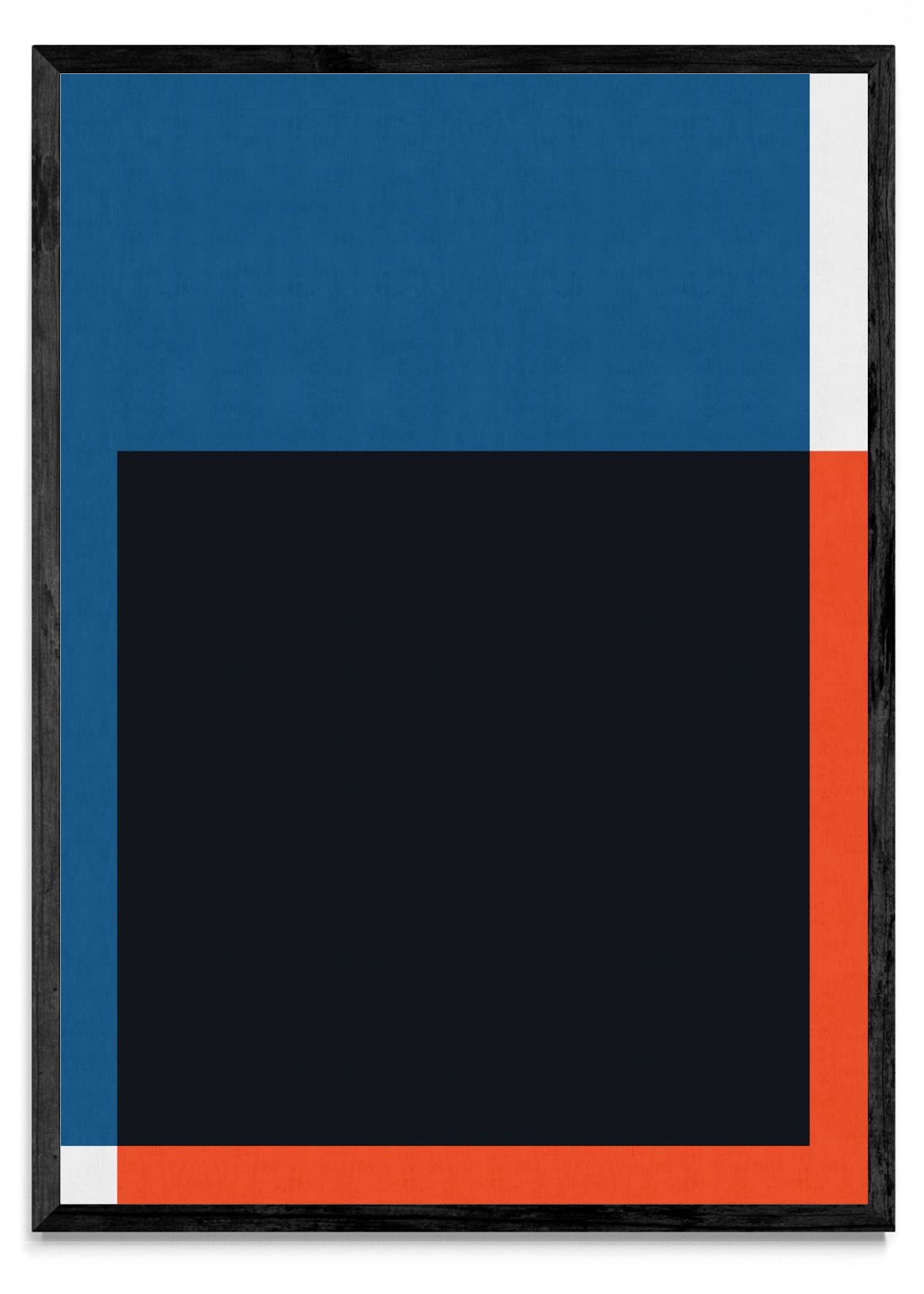 Azul y rojo 1 - Retrato N