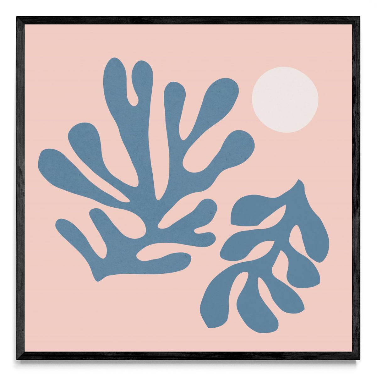 Flores matisse 5 - Cuadrado N