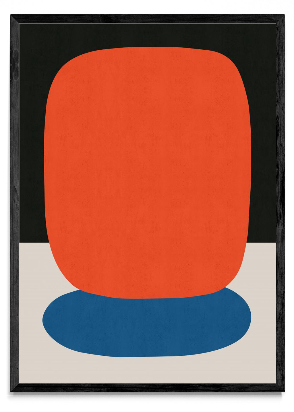 Azul y rojo 5 - Retrato N