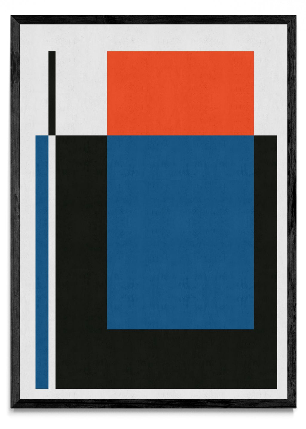 Azul y rojo 6 - Retrato N