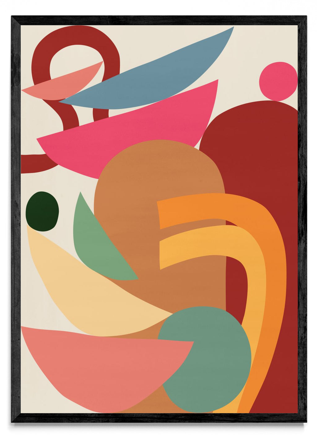 Trazos de colores 2 - Retrato N