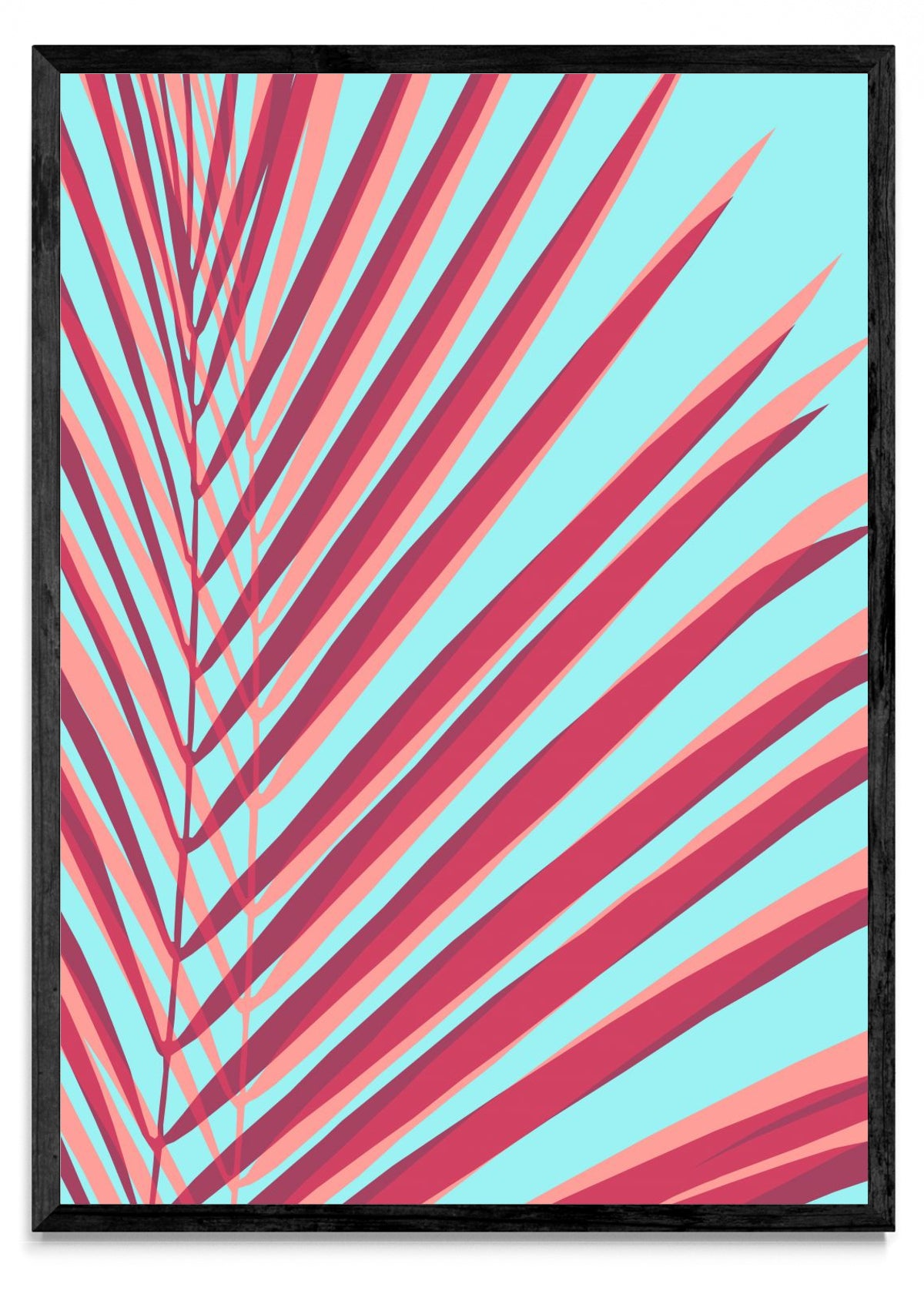Hojas tropicales 1 - Retrato N