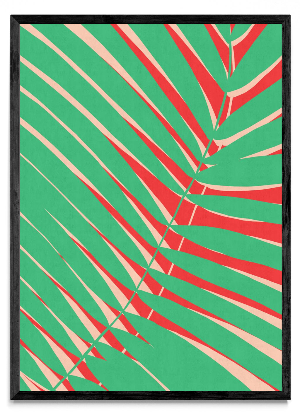 Hojas tropicales 2 - Retrato N