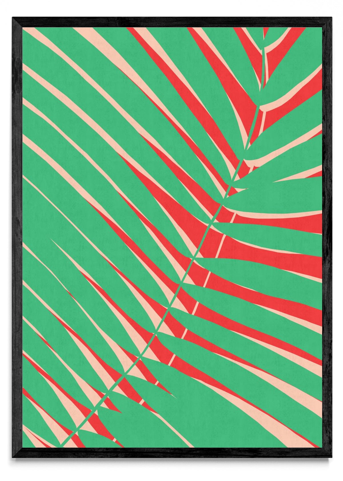 Hojas tropicales 2 - Retrato N