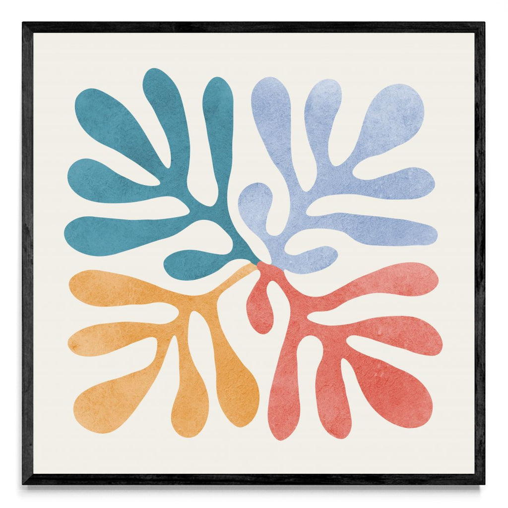 Flores matisse 7 - Cuadrado N