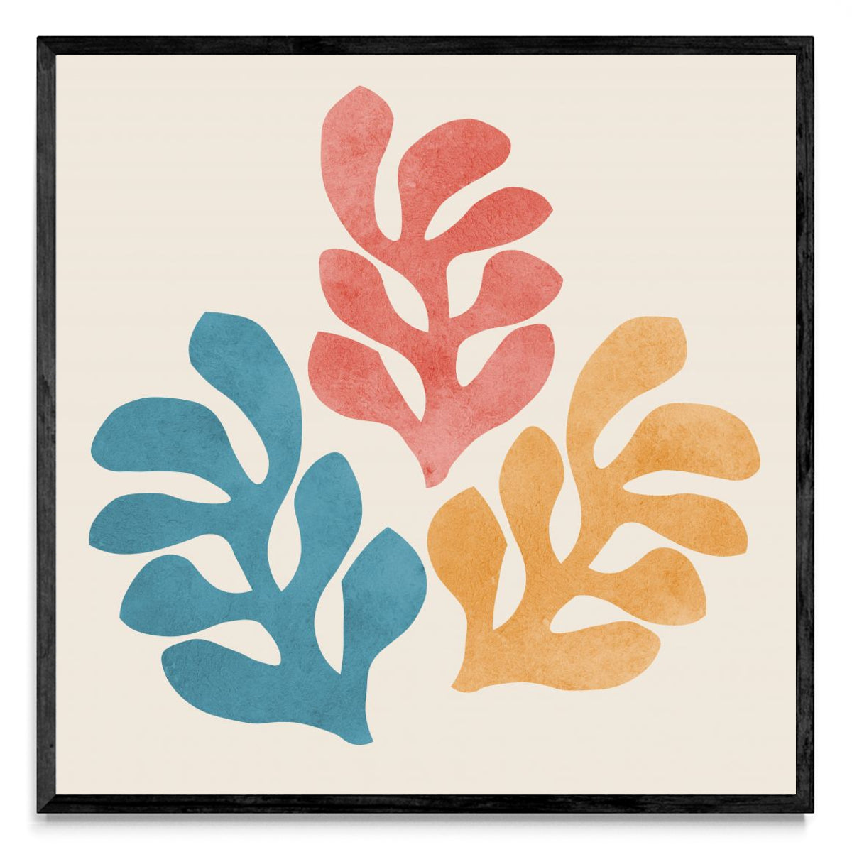 Flores matisse 8 - Cuadrado N