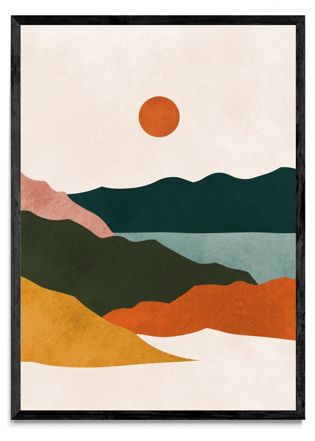 Paisaje de acuarela 10 - Retrato N