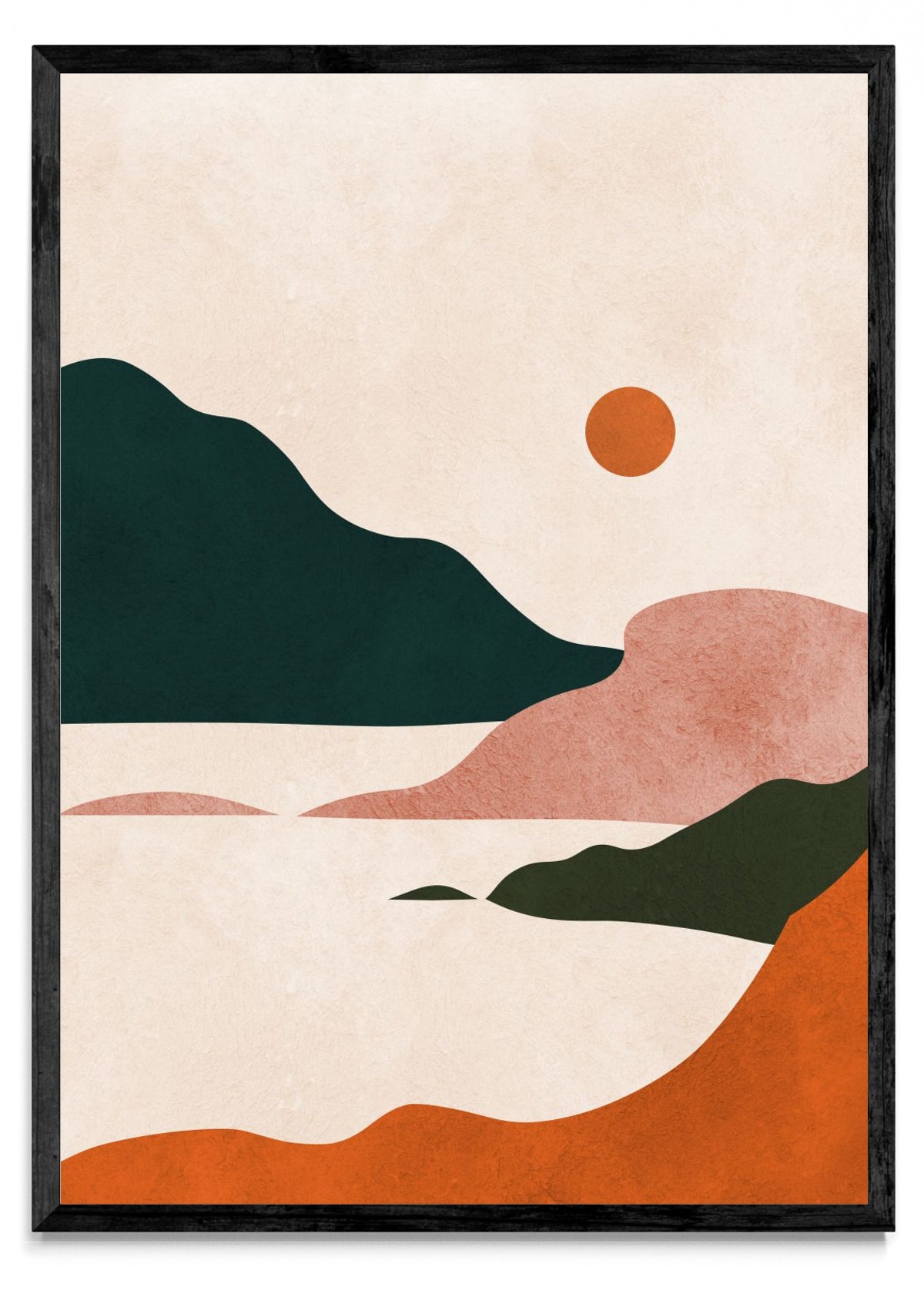 Paisaje de acuarela 11 - Retrato N