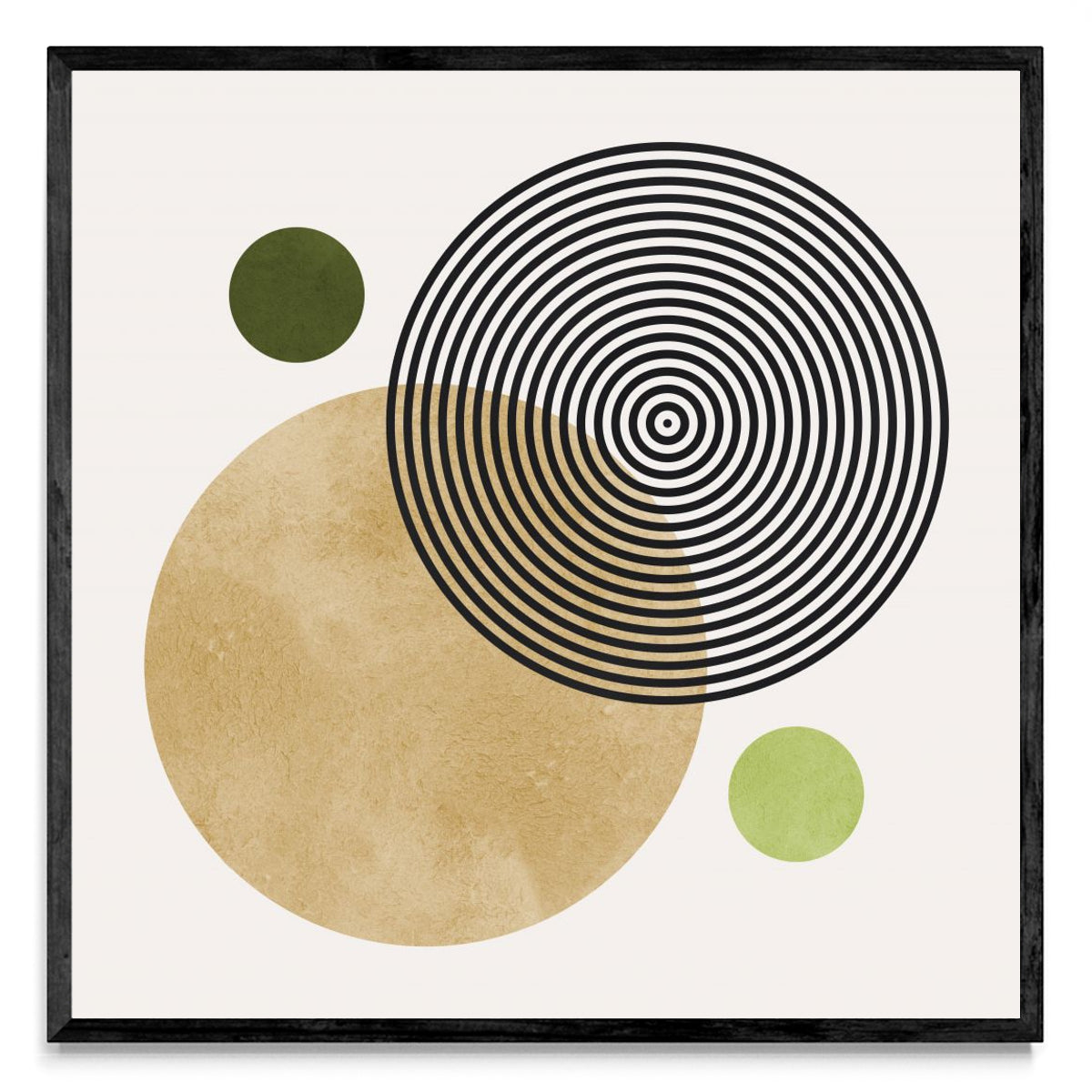 Arte circular 3 - Cuadrado N