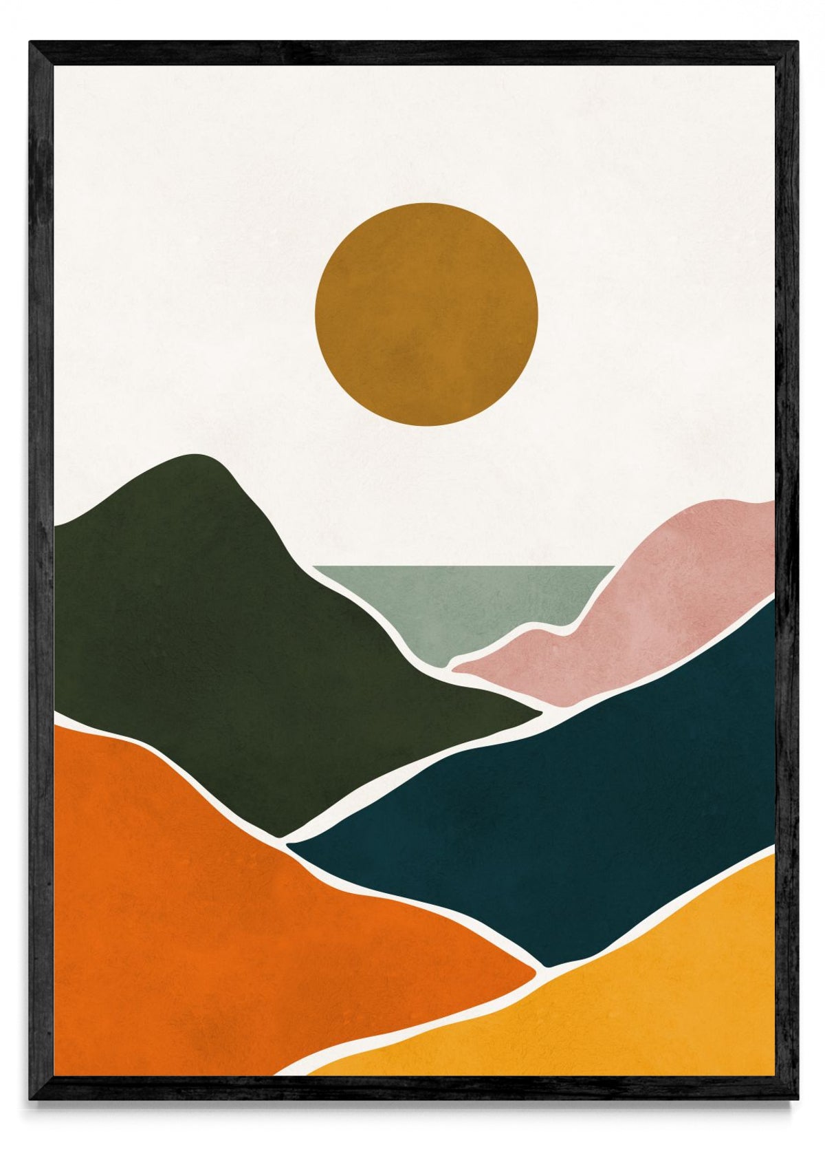 Paisaje de acuarela 14 - Retrato N