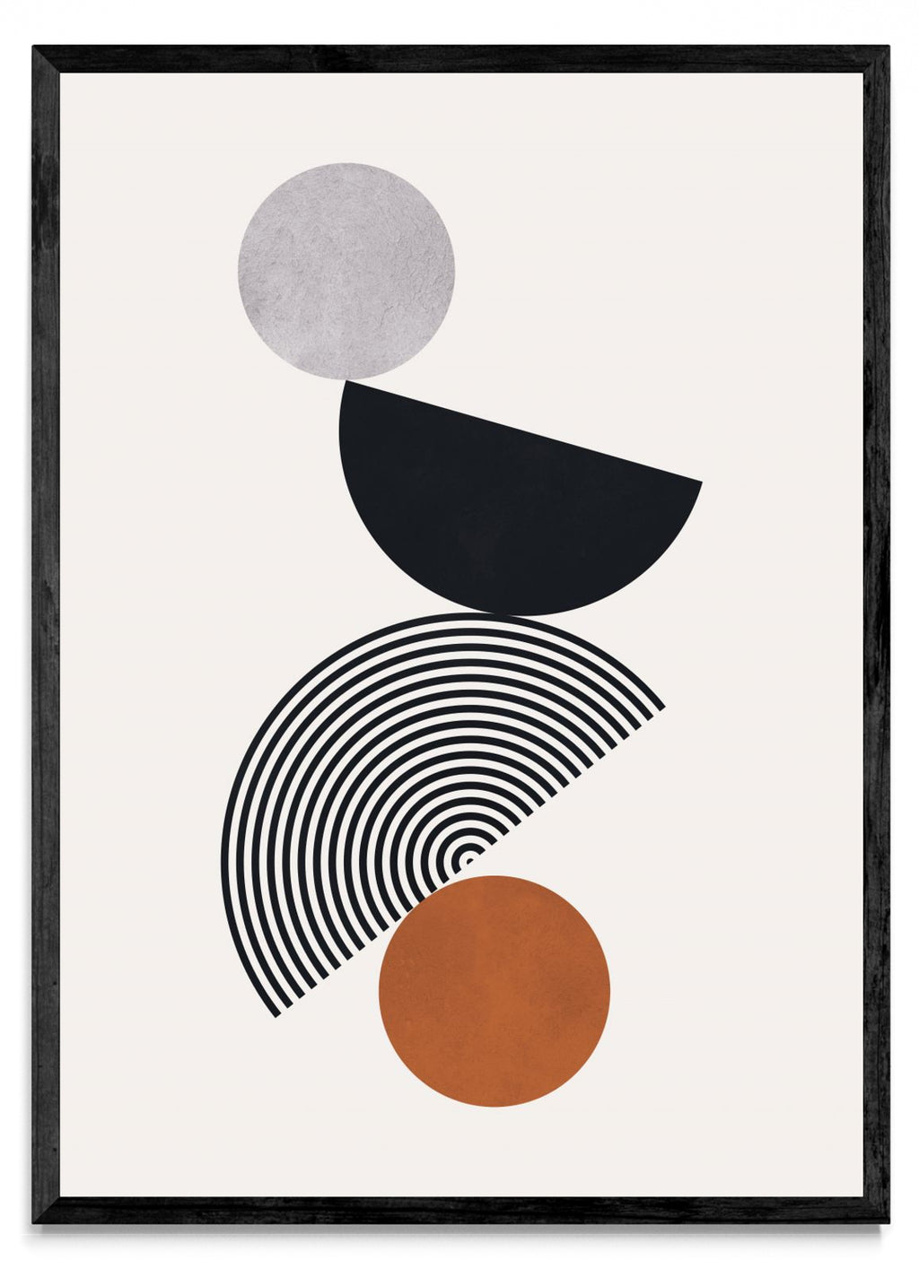 Círculos en equilibrio 3 - Retrato N