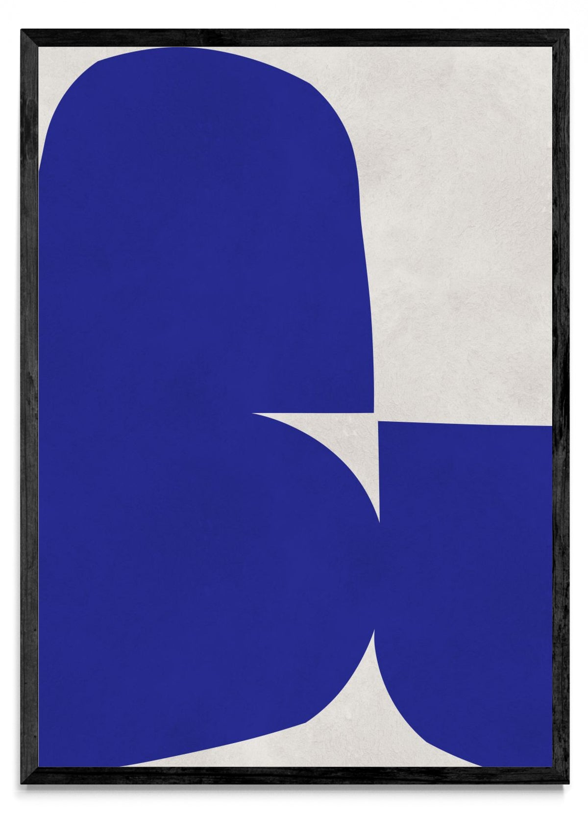 Formas de cobalto azul 2 - Retrato N