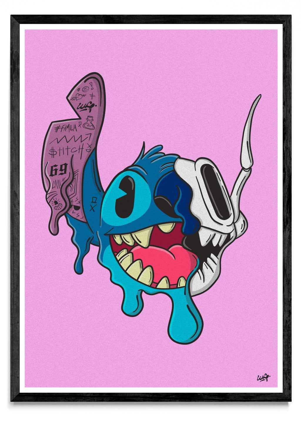 MONSTRUO CHORREANTE - Retrato N