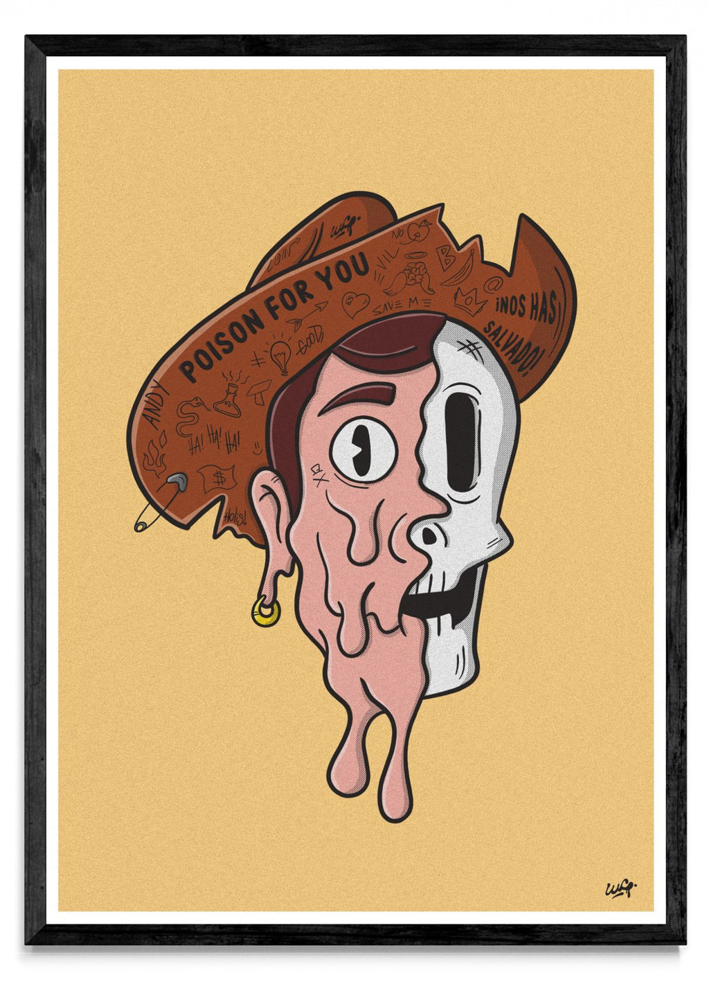 VAQUERO CHORREANTE - Retrato N