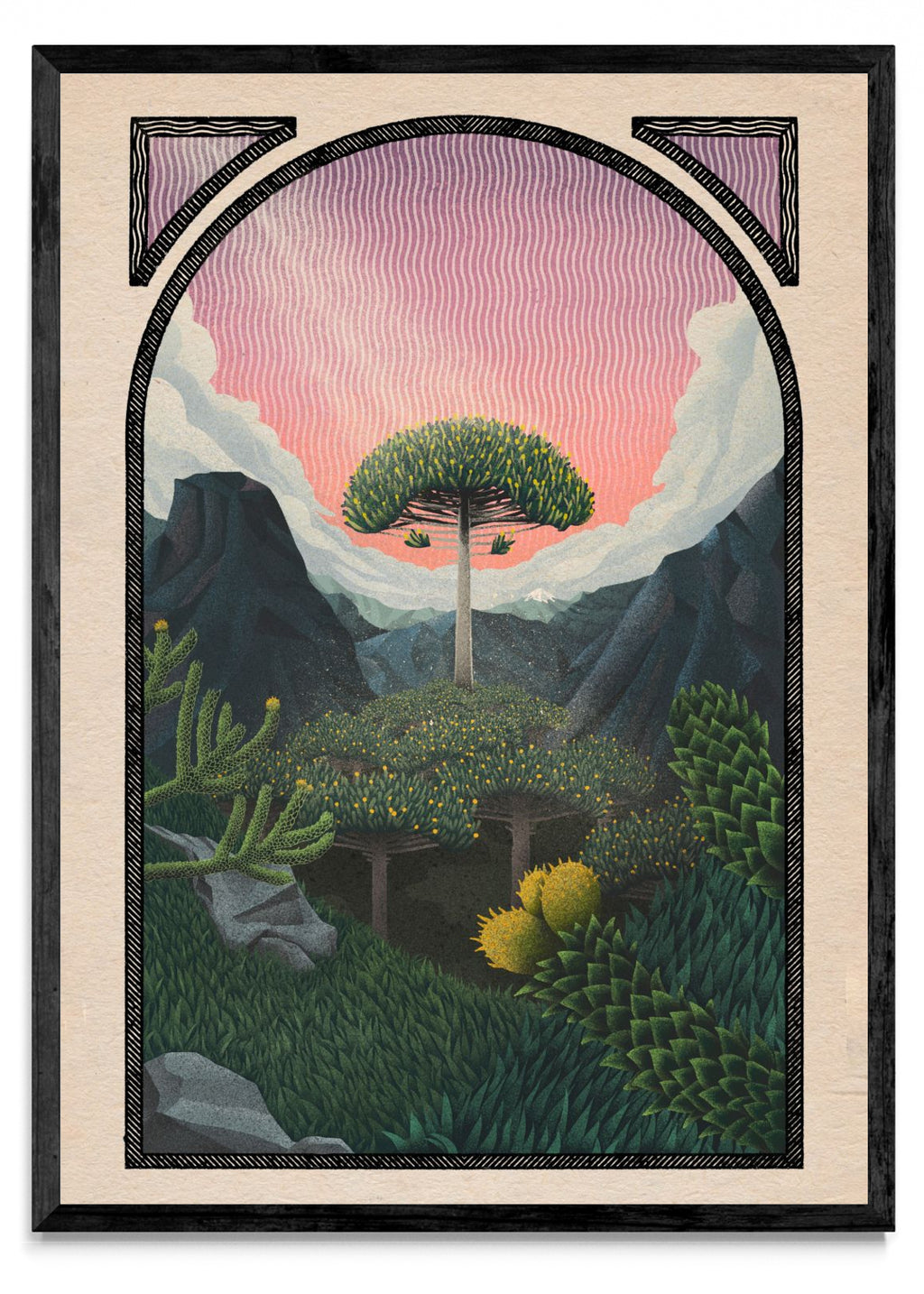 Trees of life - araucaria - Retrato N