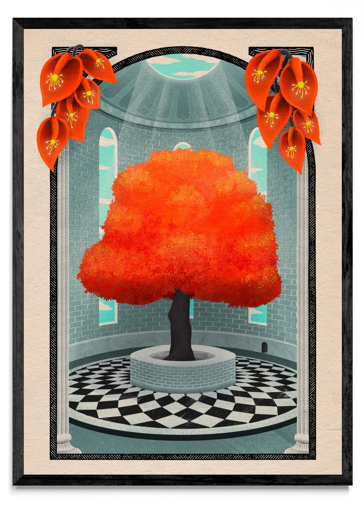 Trees of life - ceibo - Retrato N