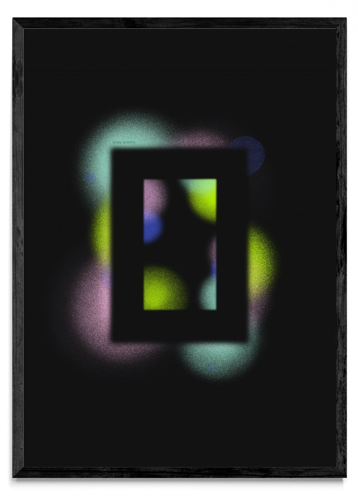 Burbujas dark - Retrato N