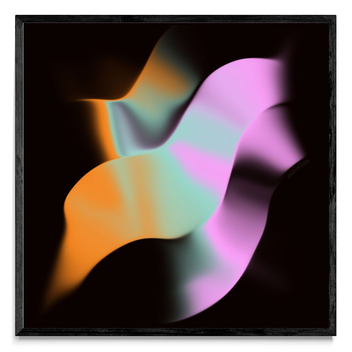 Waving silk - Cuadrado N