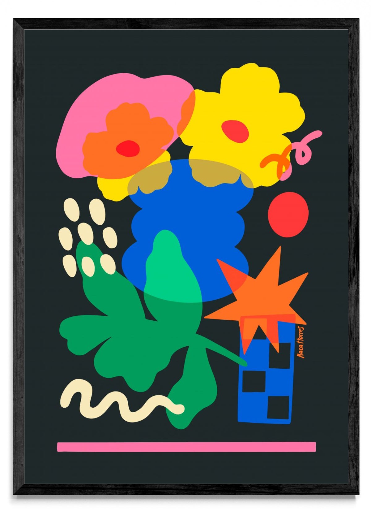 Fiesta de colores - Retrato N