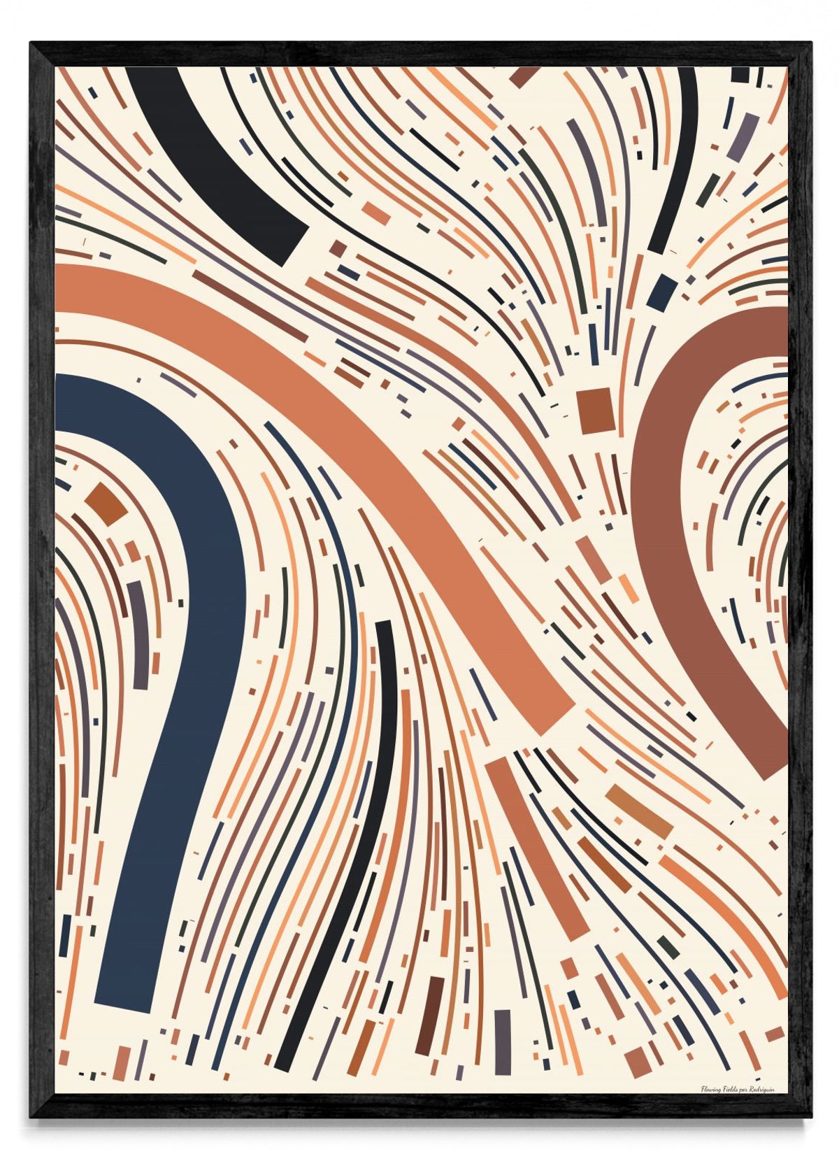 Flowing Fields #10 - Retrato N