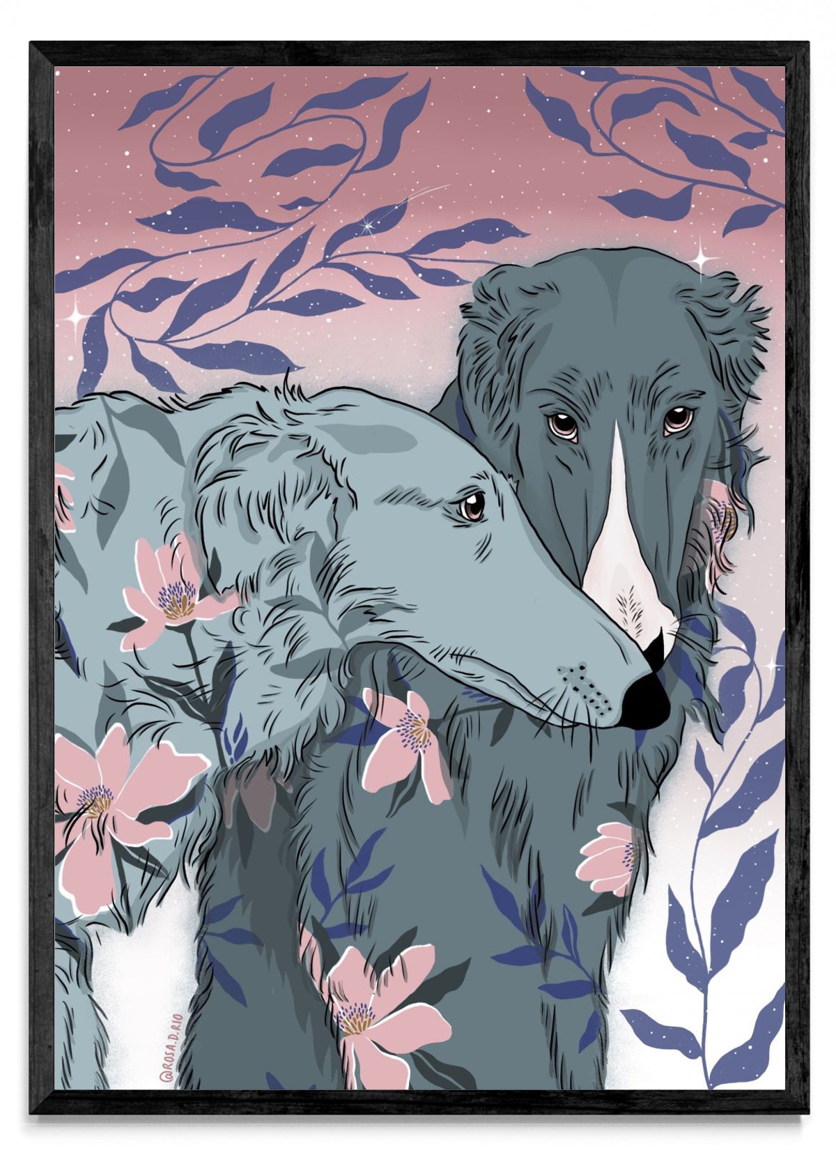 Galgo Mágico - Retrato N