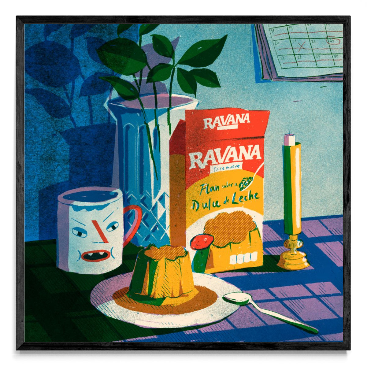 Alegoría del flan - Cuadrado N