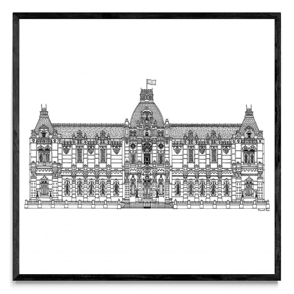 Palacio de Aguas Corrientes - Cuadrado N