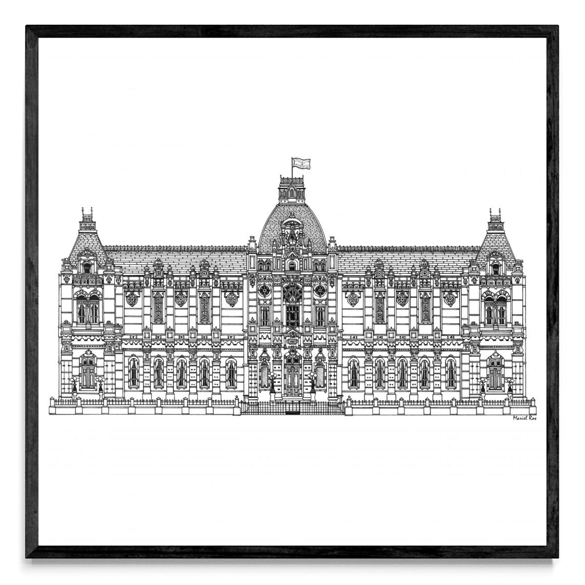 Palacio de Aguas Corrientes - Cuadrado N