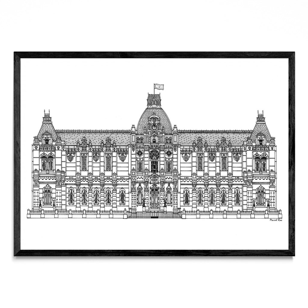Palacio de Aguas Corrientes - Paisaje N