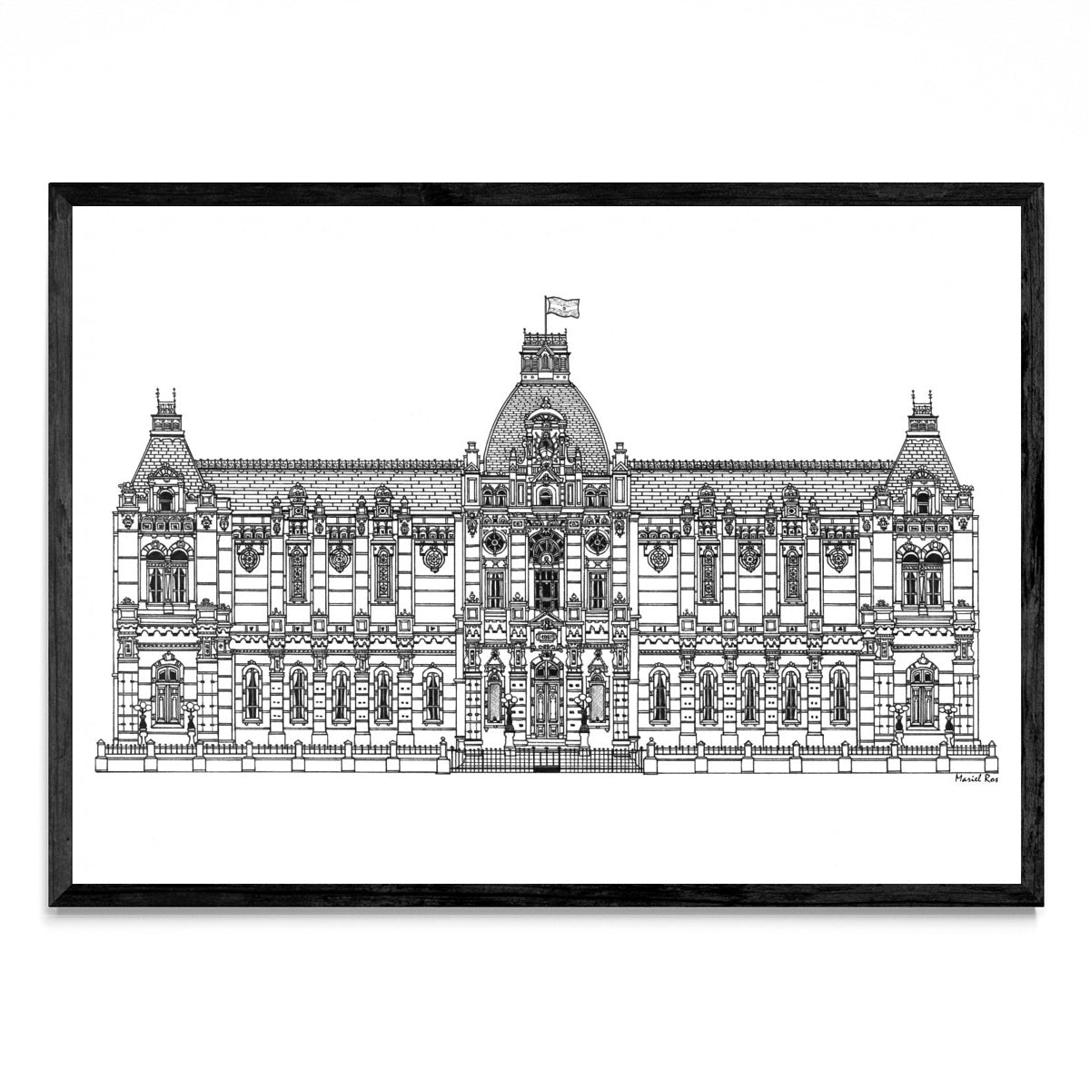 Palacio de Aguas Corrientes - Paisaje N