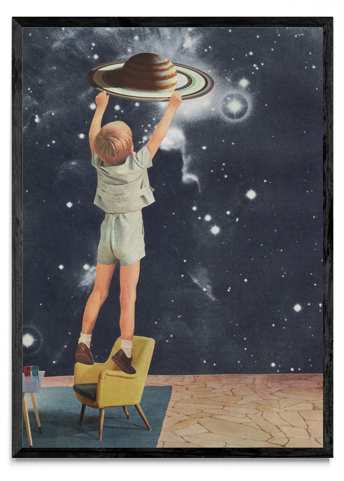 Santiago descubre Saturno - Retrato N