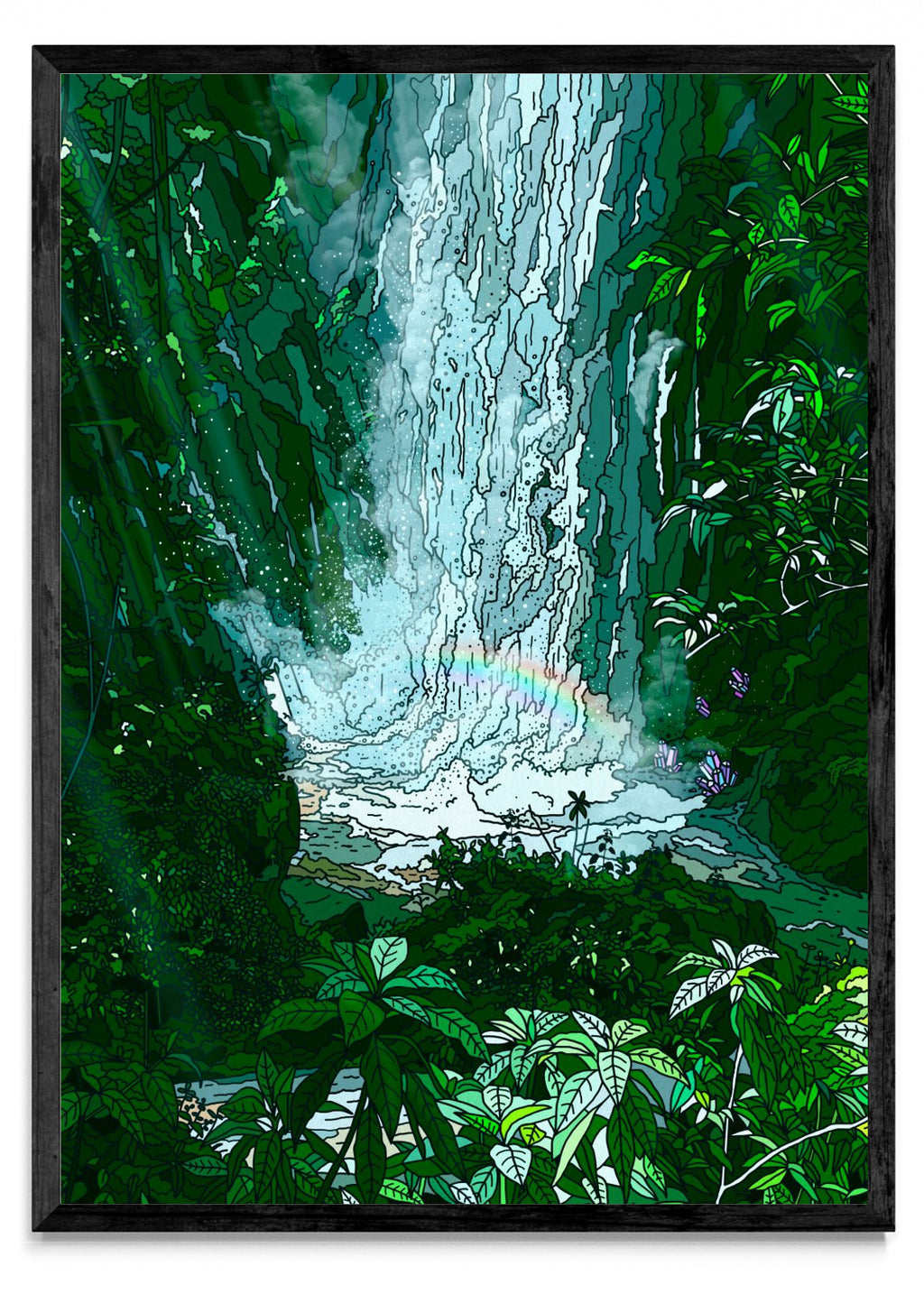 Salto Escondido - Retrato N