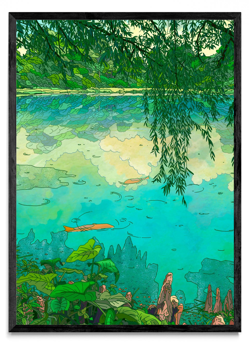 Lago Sanjavier - Retrato N