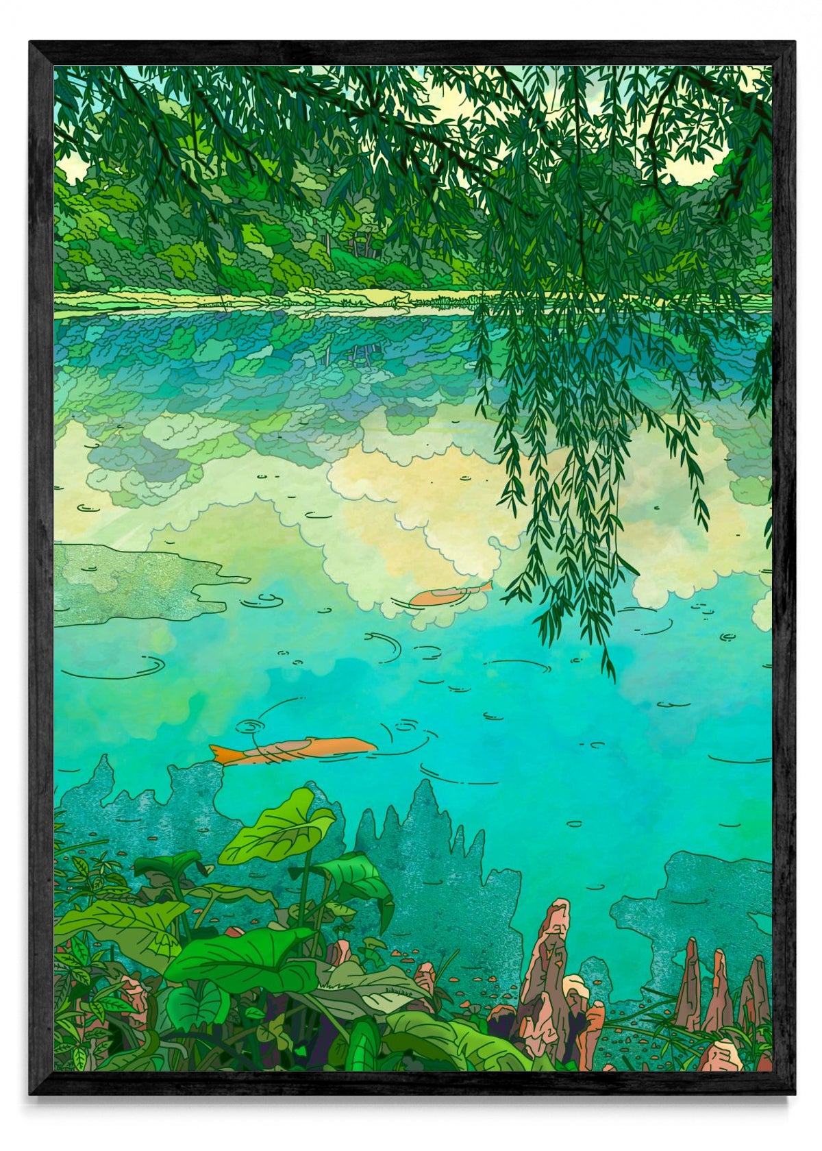 Lago Sanjavier - Retrato N