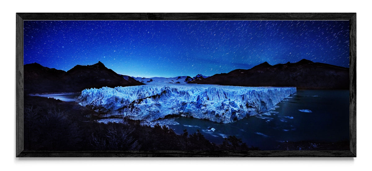Glaciar Perito Moreno Iluminado por las estrellas - Pano H N