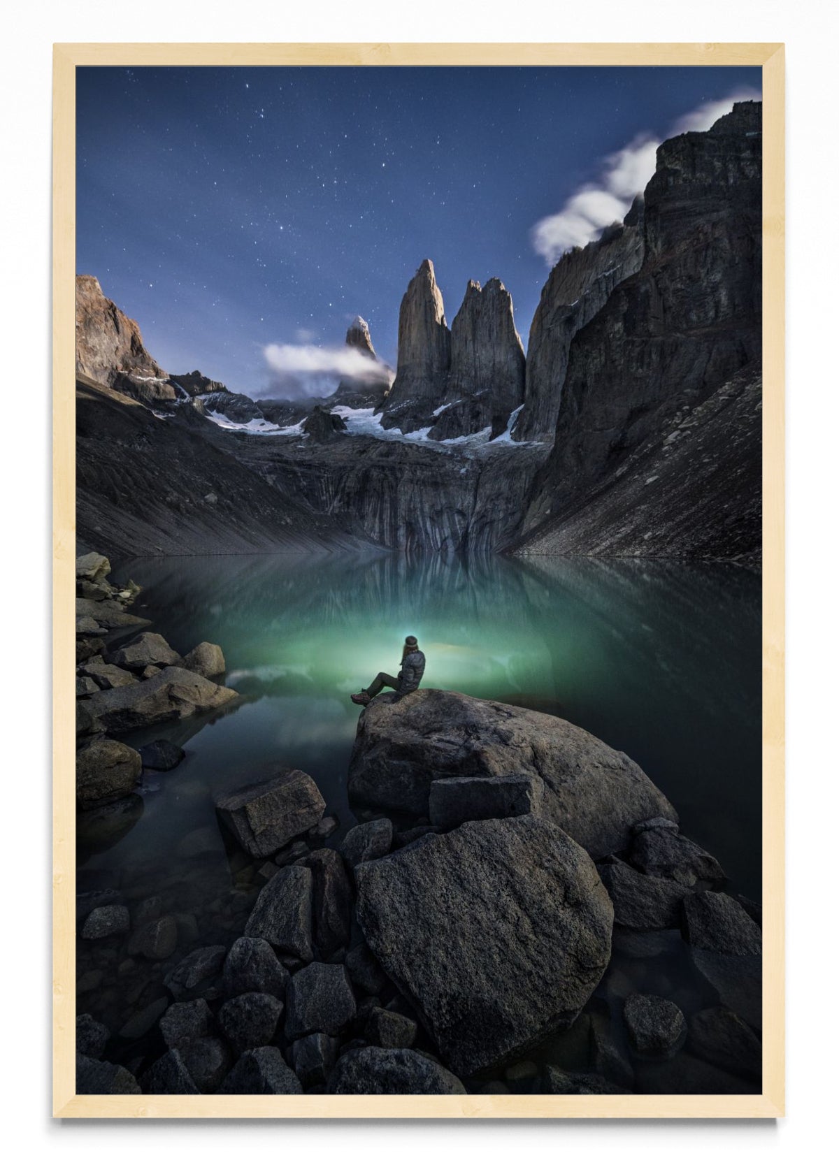 Torres del Paine a La Luz de la luna - FotoV MC