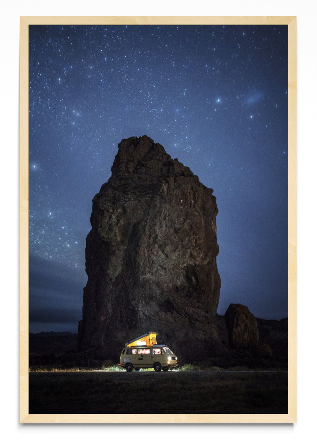 Piedra Parada a la luz de las estrellas - FotoV MC