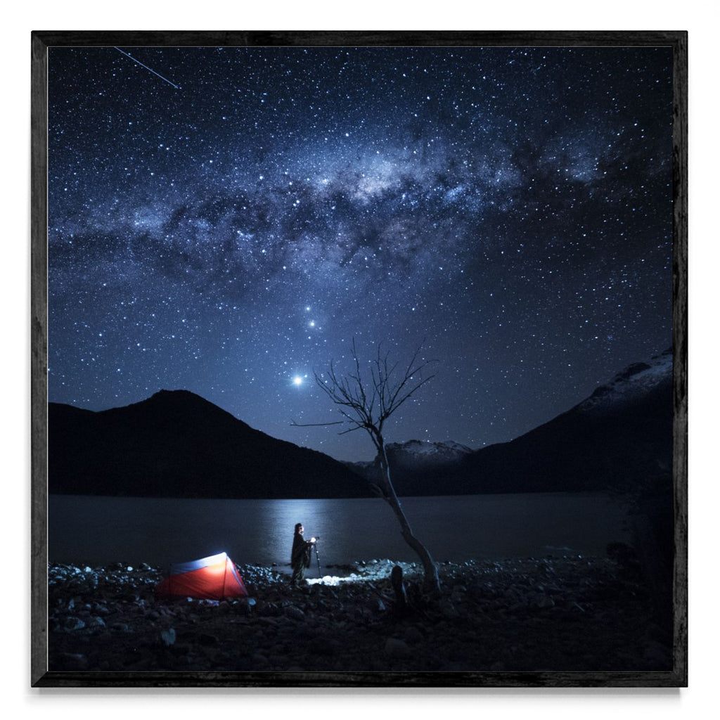 La luna, Venus, Antares - Cuadrado N