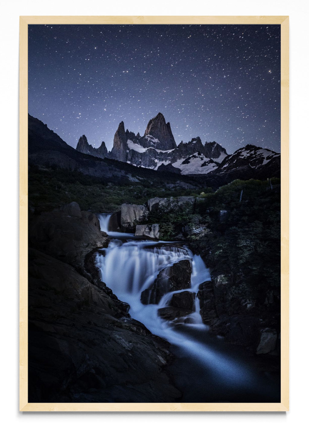 Chalten iluminado por las estrellas - FotoV MC