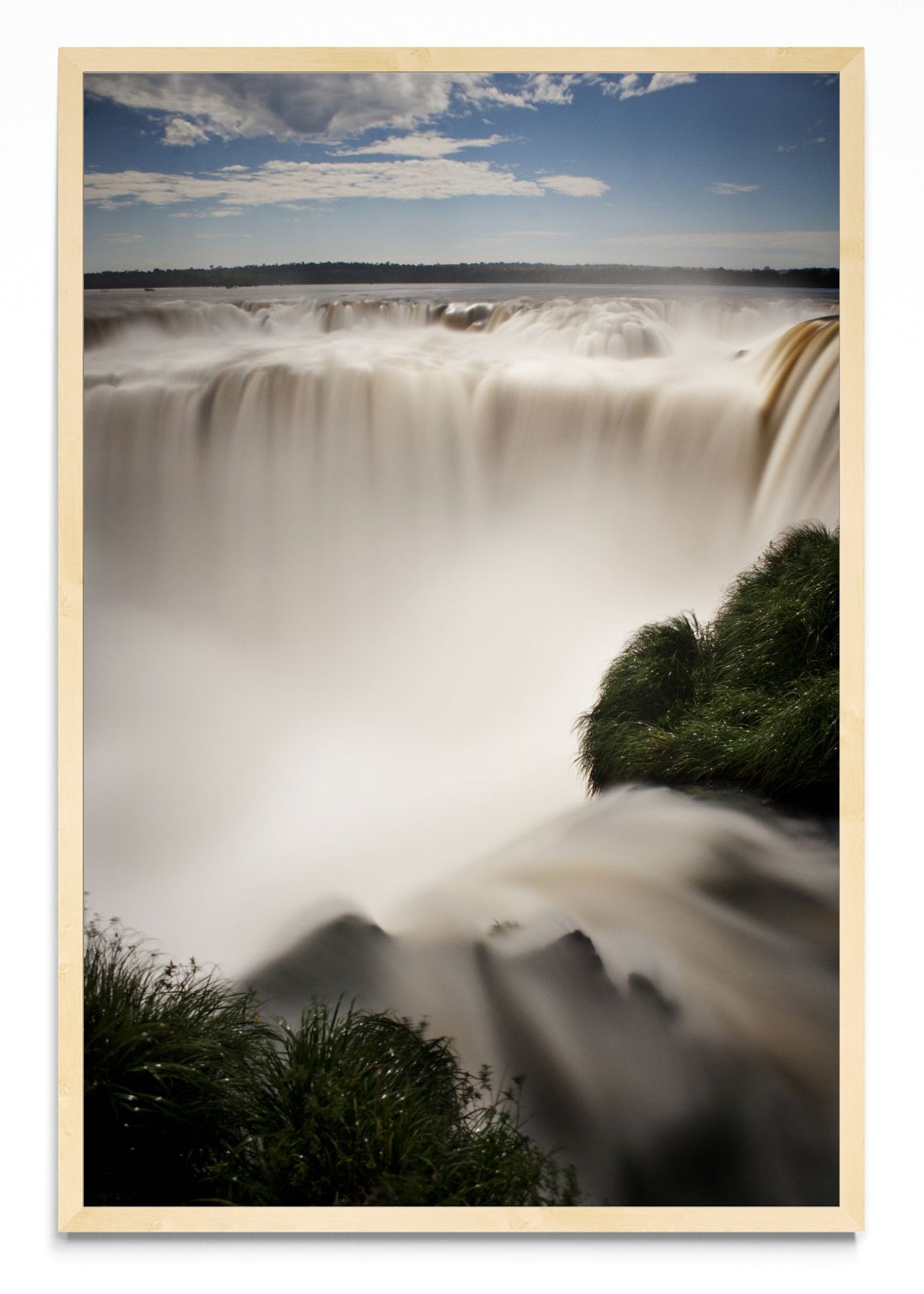 Cataratas del Iguazu bajo la luz de la luna - FotoV MC