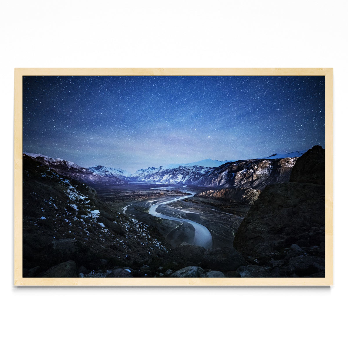 El Rio de las Vueltas Iluminado por las Estrellas - FotoH MC