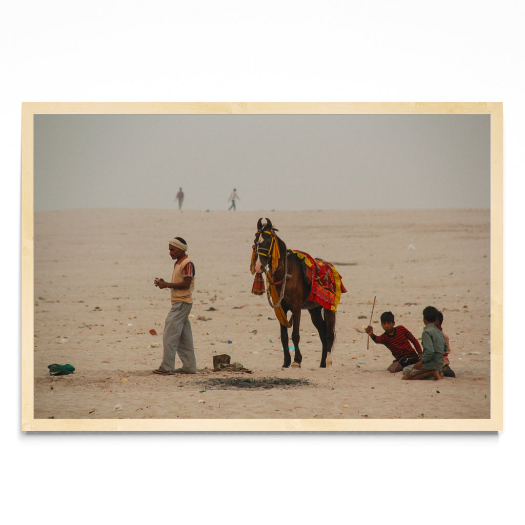 Caballo en Varanasi - FotoH MC