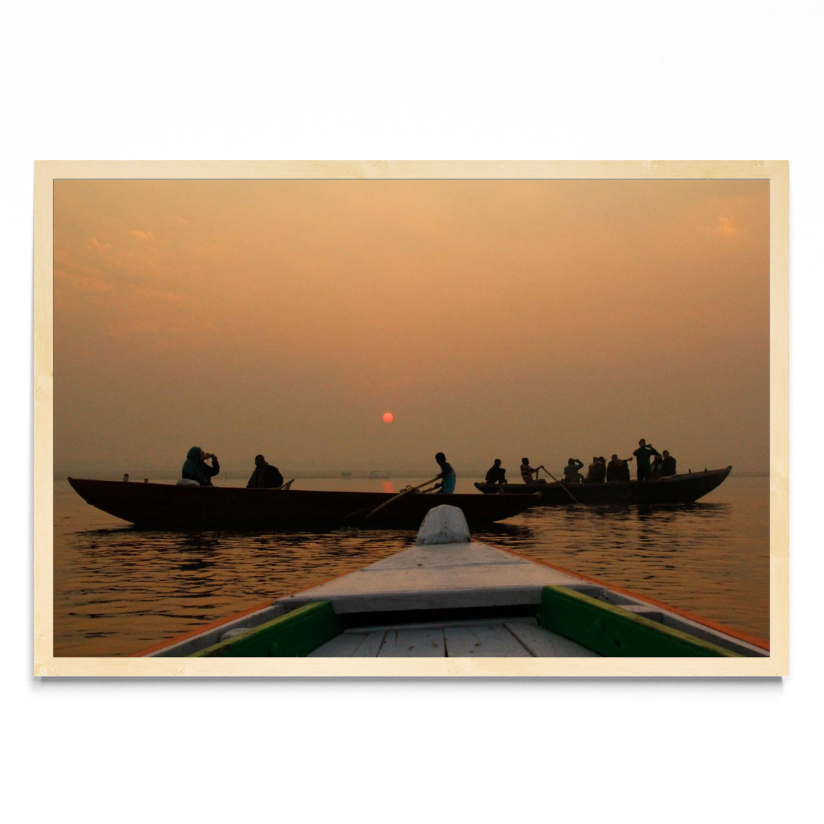 Remando en el Ganges - FotoH MC