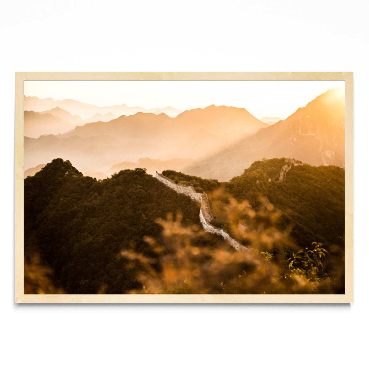 Amanece en la Muralla China - FotoH MC