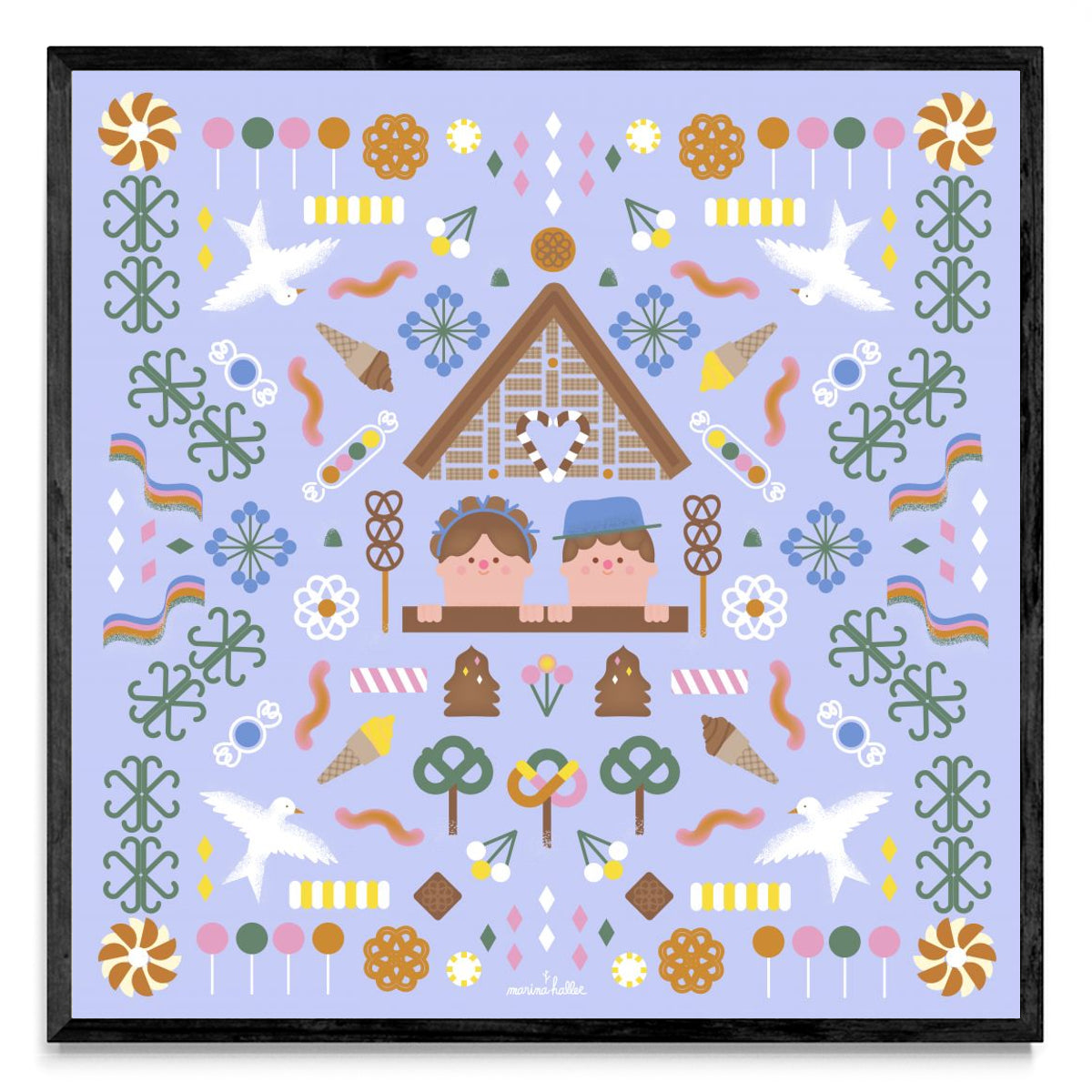 HANSEL Y GRETEL - Cuadrado N